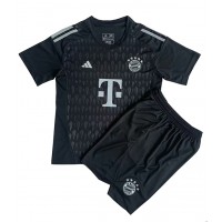 Bayern Munich Brankarsky Vonkajší Detský futbalový dres 2023-24 Krátky Rukáv (+ trenírky)